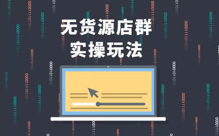 无货源店群实操玩法，蓝海选品的独特思路，店群软件操作方法（45节视频课）-第一资源库