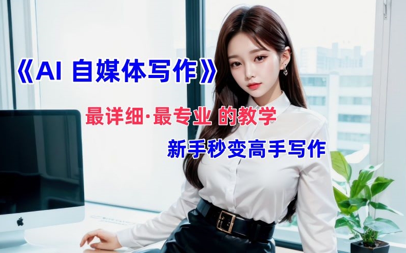 AI自媒体文章创作全网最详细教程,新手秒变写作高手,多方位发展-第一资源库