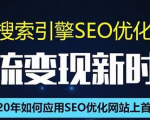SEO搜索引擎优化总监实战VIP课堂【透析2020最新案例】快速实现年新30W-第一资源库