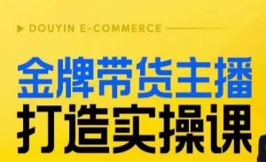 金牌带货主播打造实操课,直播间小公主丹丹老师告诉你,百万主播不可追,高效复制是王道!-第一资源库