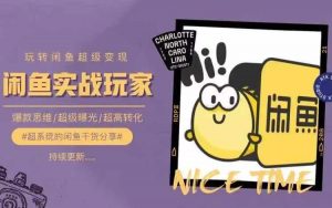 从0到1系统玩转闲鱼变现，教你核心选品思维，提升产品曝光及转化率-第一资源库